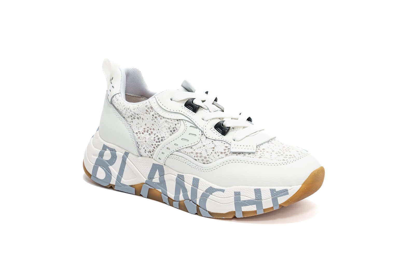 Voile Blanche - Sneakers in pizzo bianca