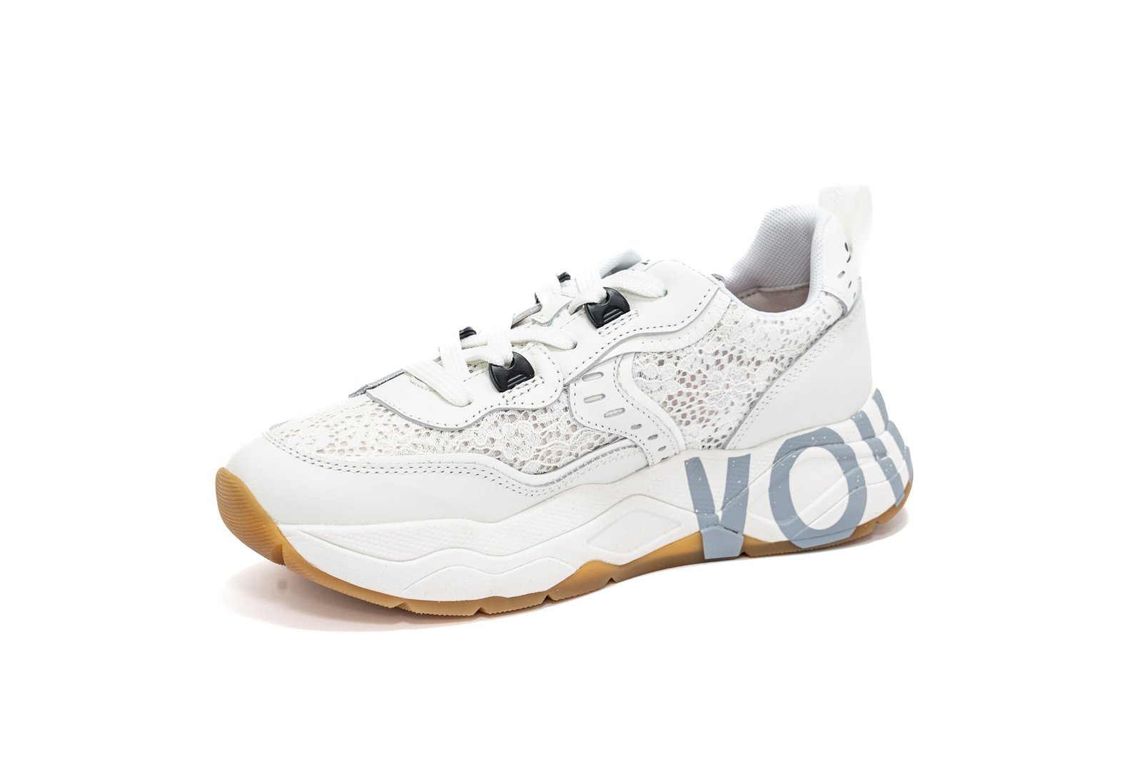 Voile Blanche - Sneakers in pizzo bianca - immagine 2